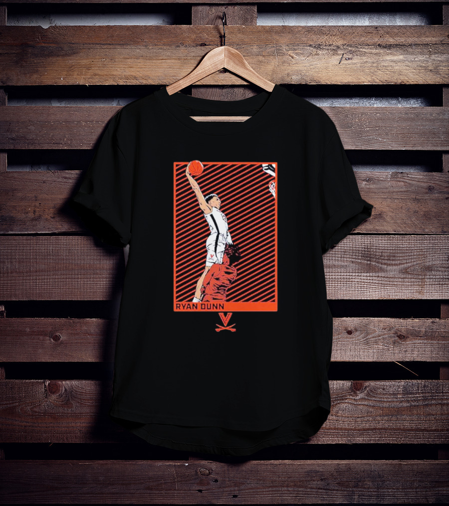 Ryan Dunn UVA Basketball Dunk T-Shirt