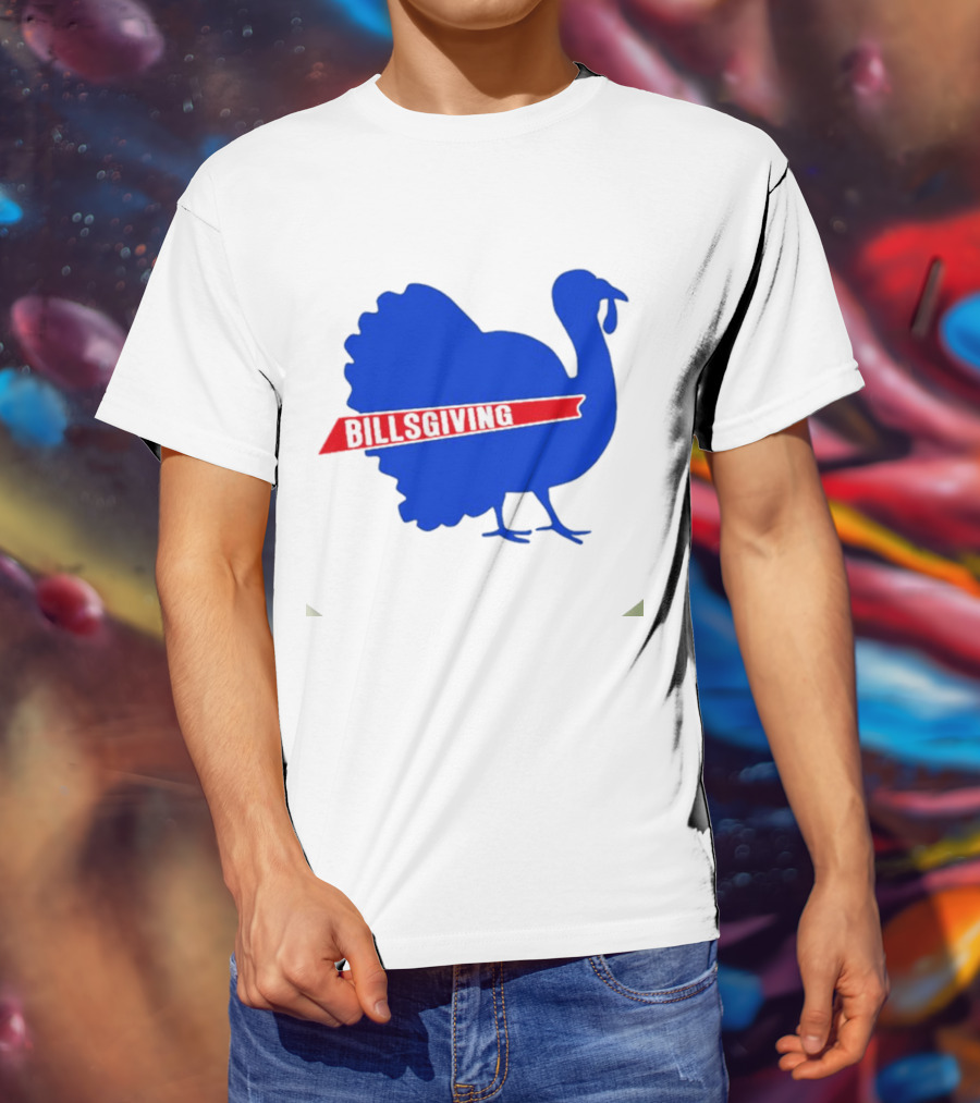 Buffalo Bills Thanksgiving Turkey Billsgiving T-Shirt