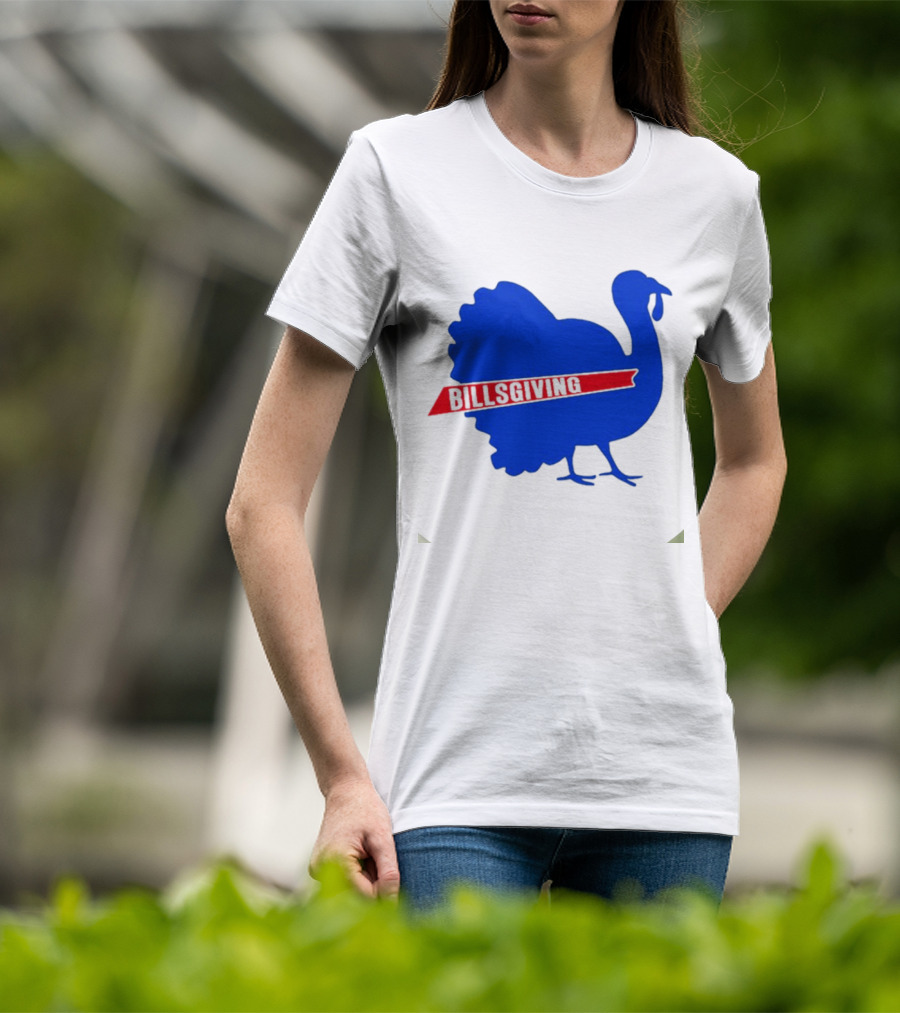 Buffalo Bills Thanksgiving Turkey Billsgiving T-Shirt