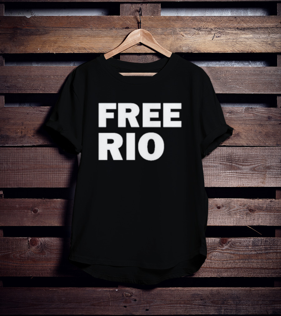 FREE RIO Movement Campaign Support T-Shirt