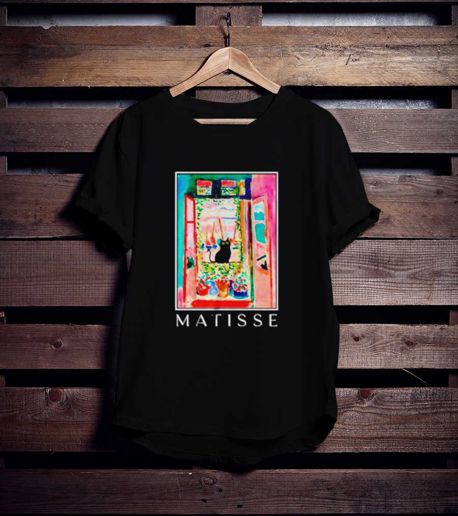 Matisse Open Window With Cat T-Shirt