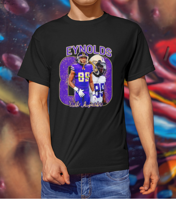 Eynolds 89 Keith Reynolds Husky Football Jersey T-Shirt