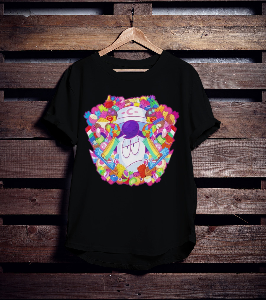 Overwhelming Sweet Colorful Candy Explosion T-Shirt
