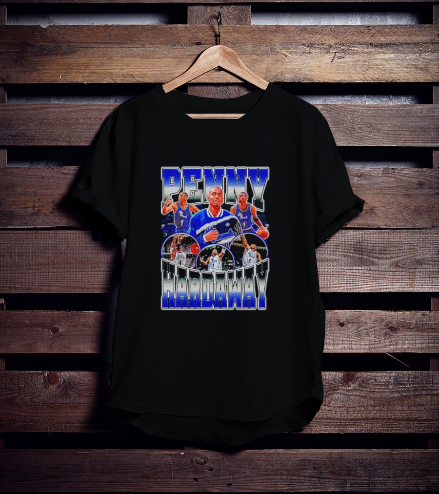 Penny Hardaway Orlando Magic Basketball Legend Retro Collection T-Shirt