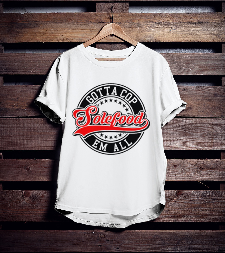 Solefood Gotta Cop Em All Badge T-Shirt