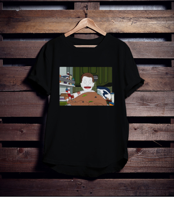 Thanksgiving Seahawk San Francisco 49ers Turkey Cartoon T-Shirt