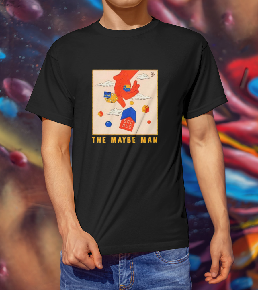 The Maybe Man Floating Houses And Clouds AJR T-Shirt