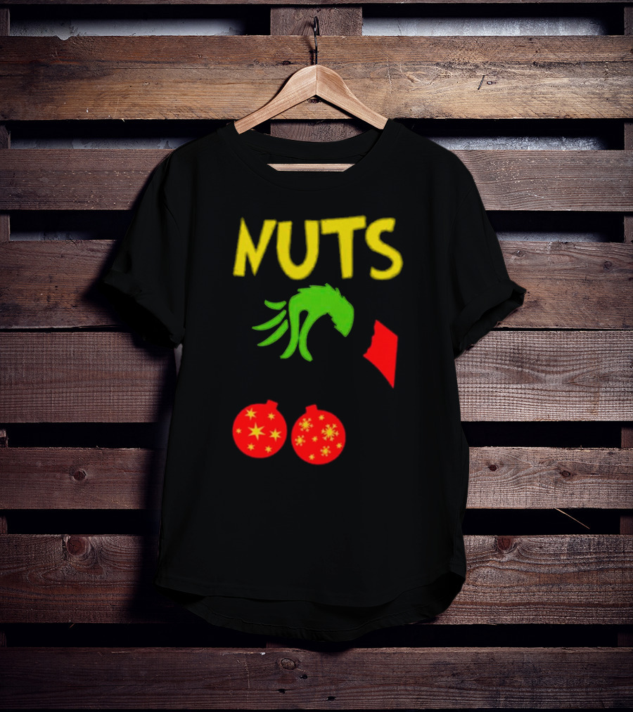Nuts Grinch Christmas Couples Baby T-Shirt