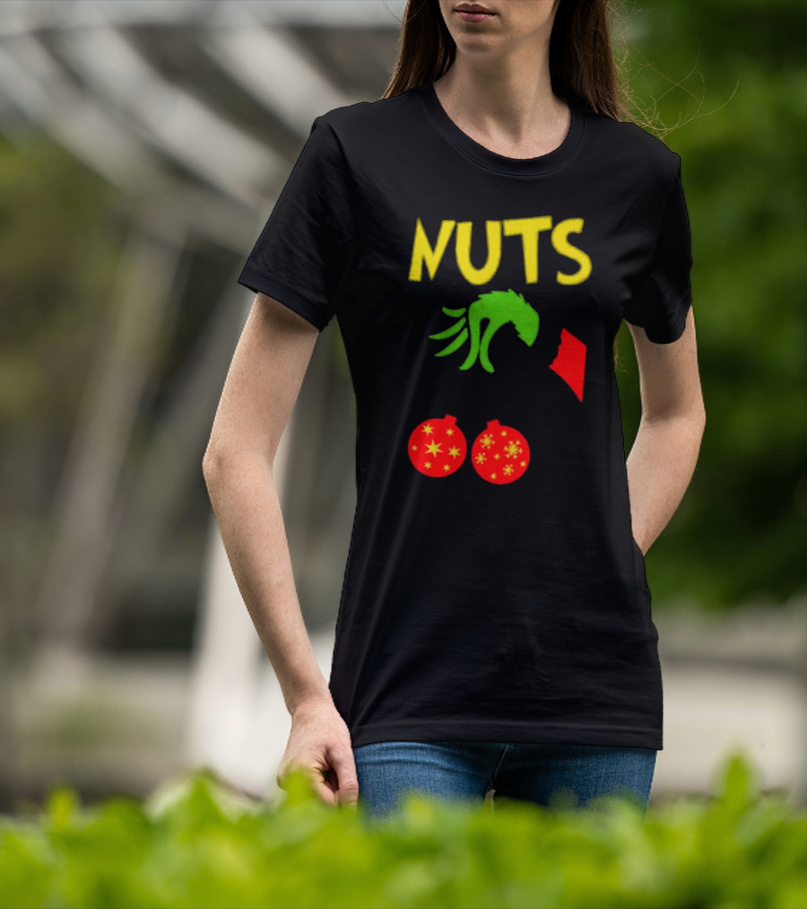 Nuts Grinch Christmas Couples Baby T-Shirt