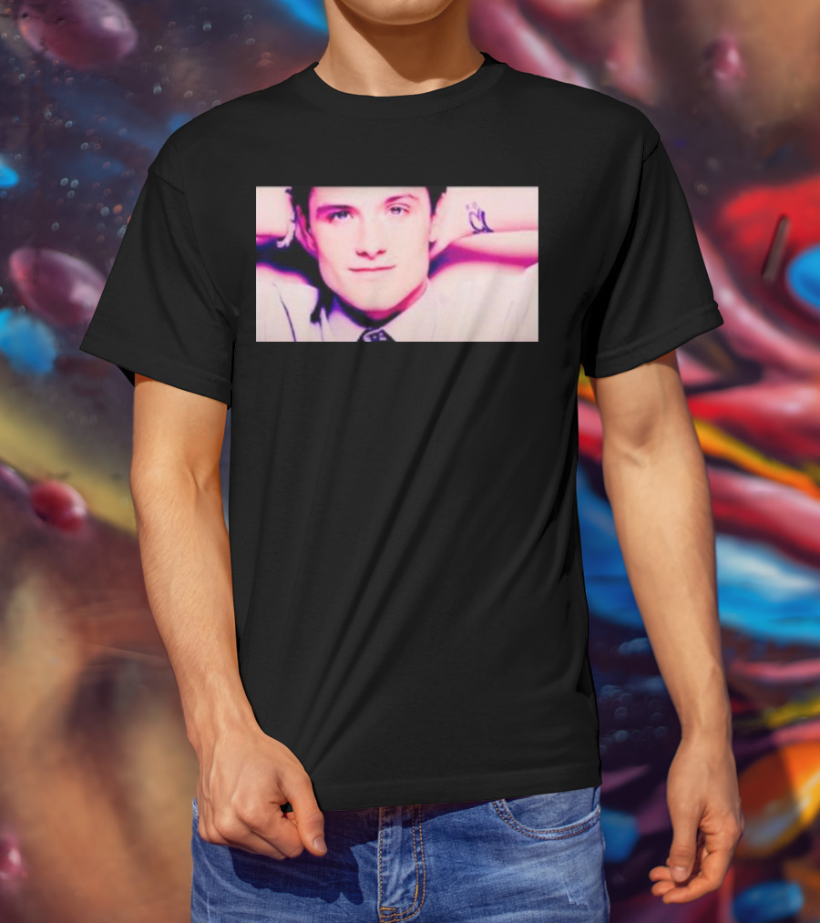 Josh Hutcherson Whistle Iconic Pose T-Shirt