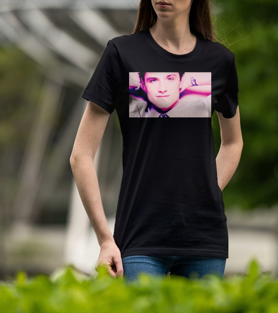 Josh Hutcherson Whistle Iconic Pose T-Shirt