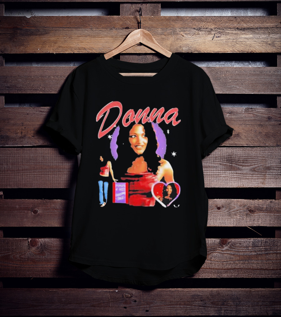 Donna Pimps N Hos Double Single T-Shirt
