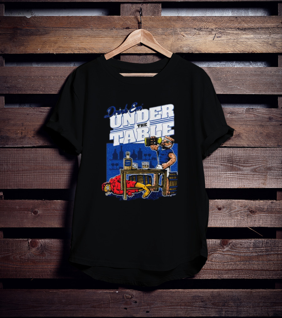 Kentucky Wildcats Vs. Louisville Cardinals Drink Em Under The Table T-Shirt