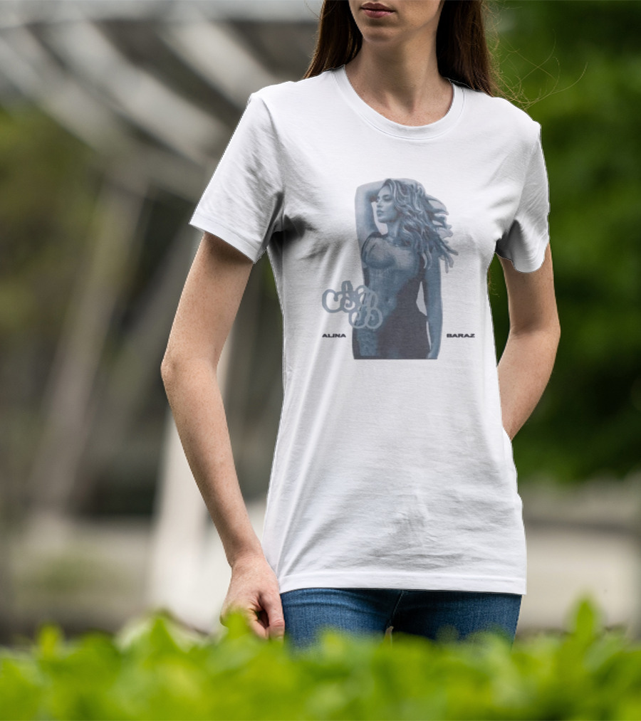 Alina Baraz Blue CBGB Photo T-Shirt