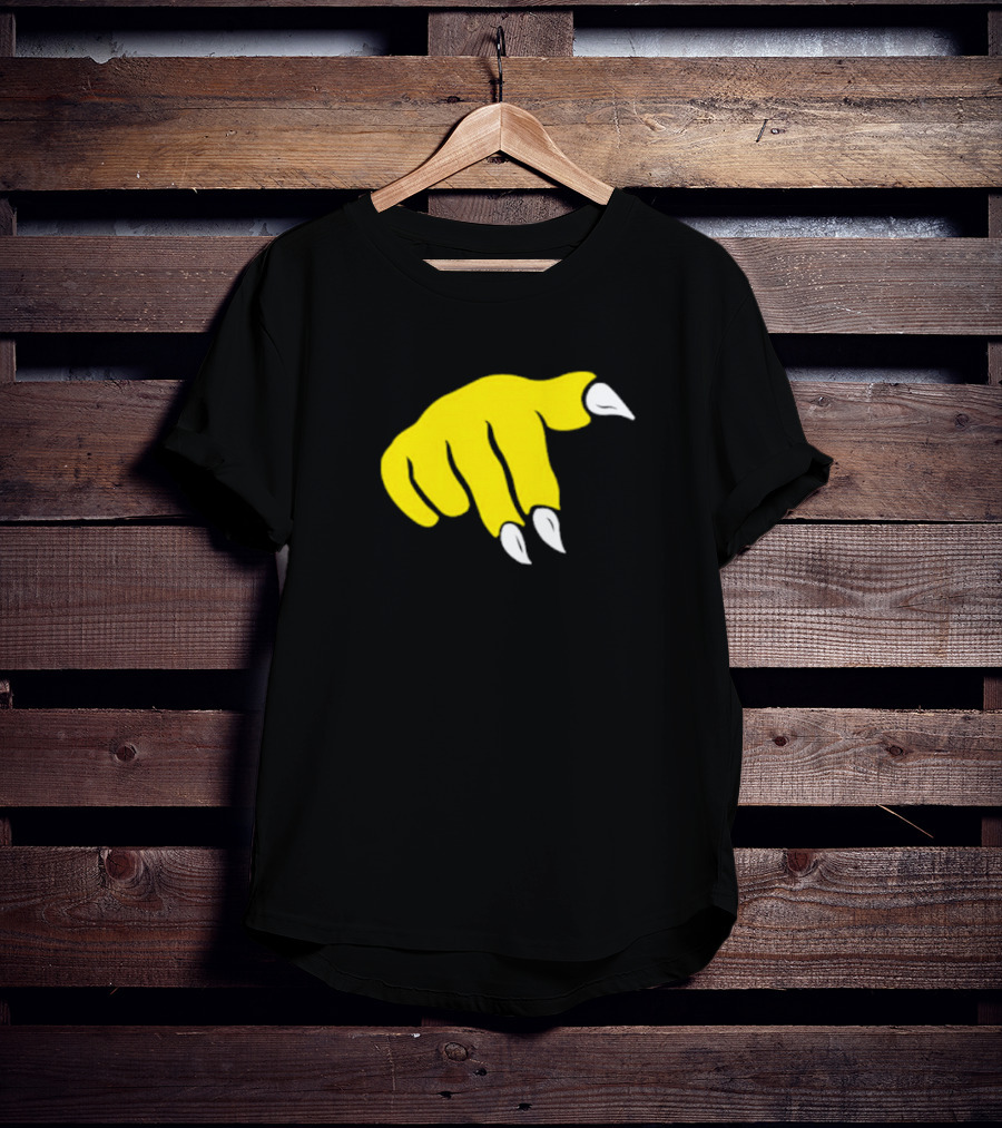 Tod Lanter's Down Small Batch Yellow Claw T-Shirt