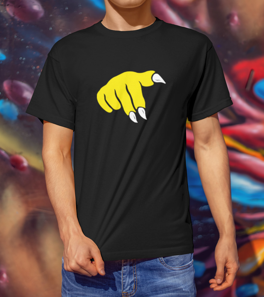 Tod Lanter's Down Small Batch Yellow Claw T-Shirt