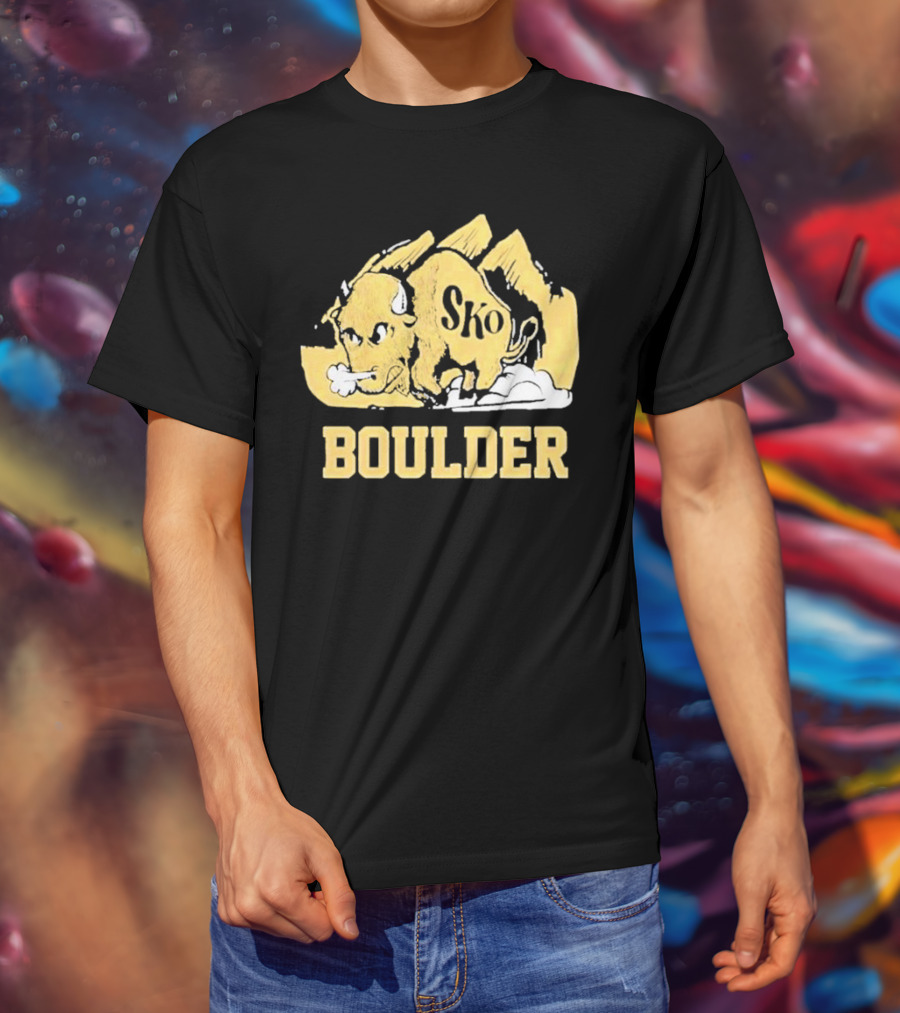 Vintage Sko Boulder Golden Buffalo T-Shirt