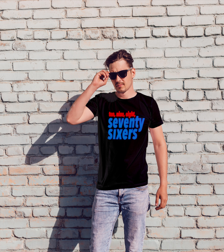 Ten Nine Eight Seventy Sixers T-Shirt