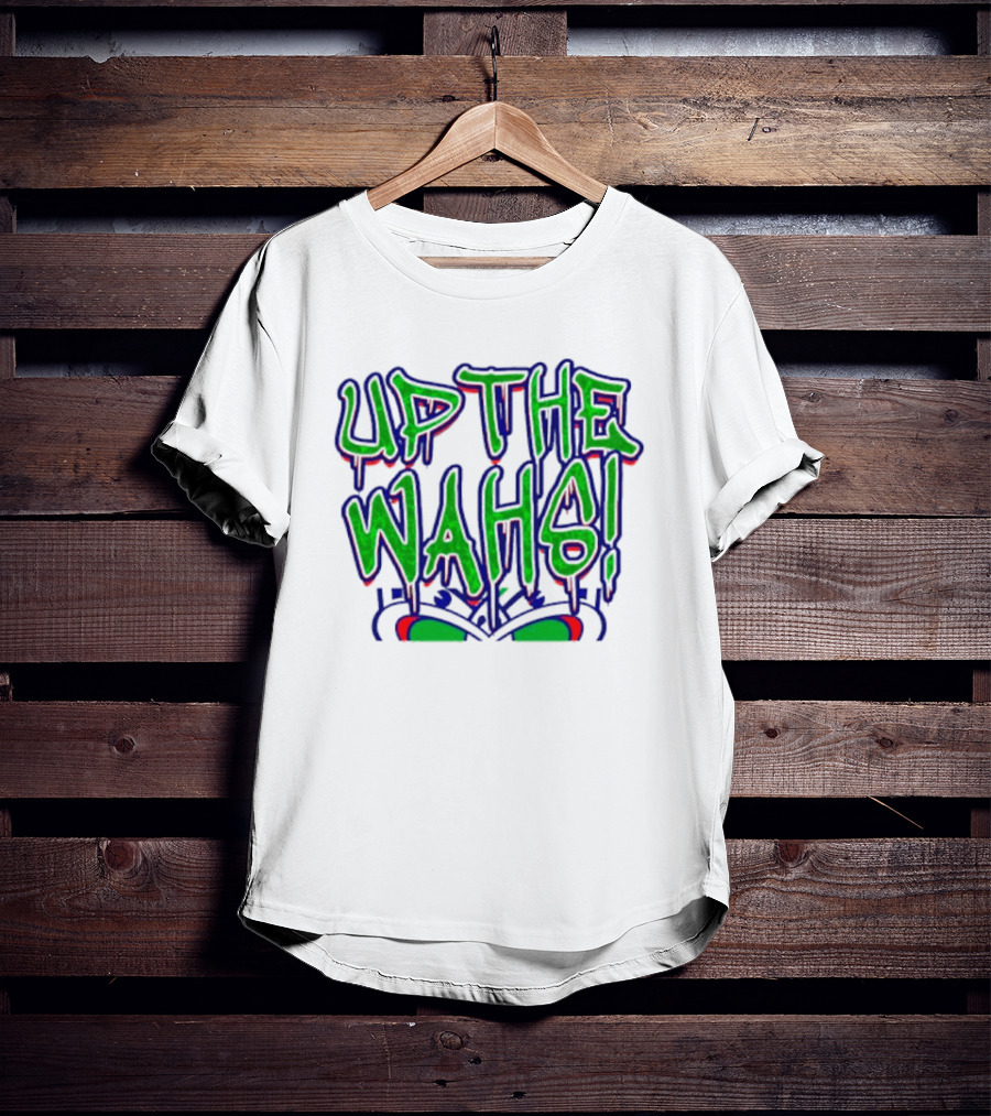 Up The Wahs NZ Warriors Rugby League Fan Supporter's T-Shirt
