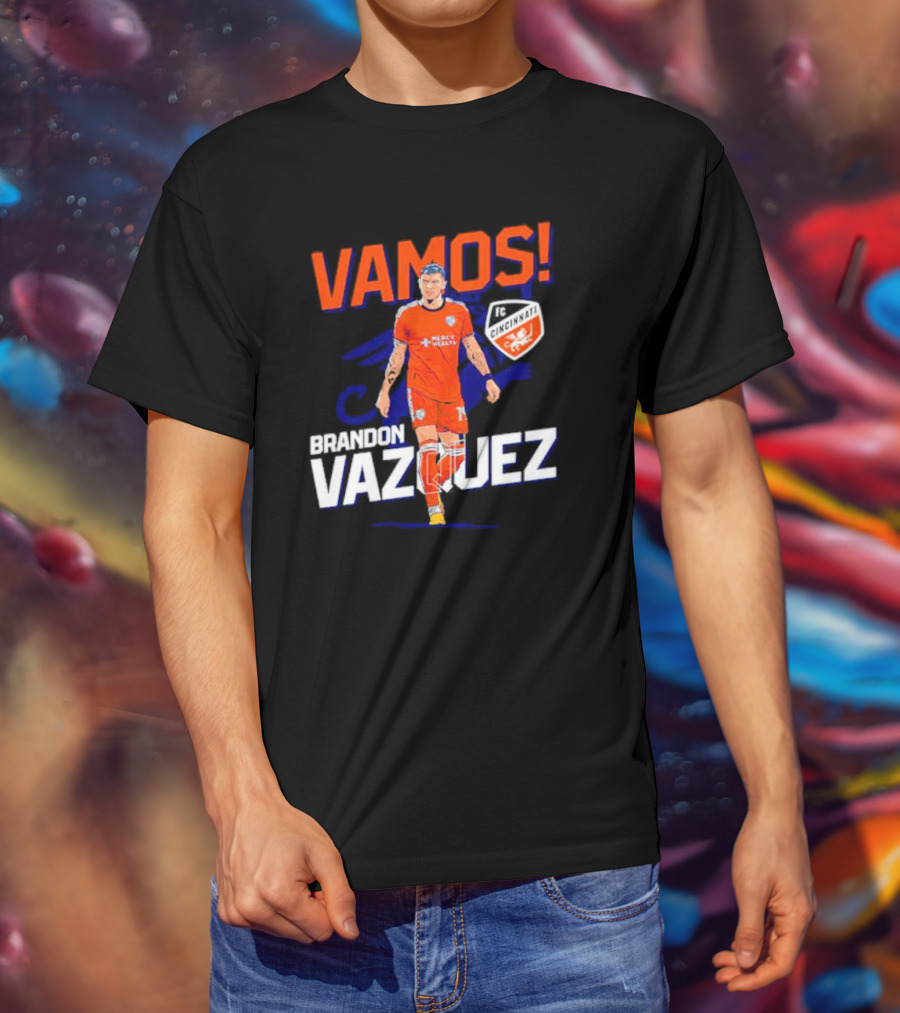 VAMOS Brandon Vazquez FC Cincinnati T-Shirt