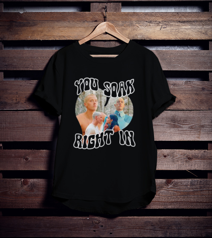 You Soak Right In Raised By Wolves Collage T-Shirt
