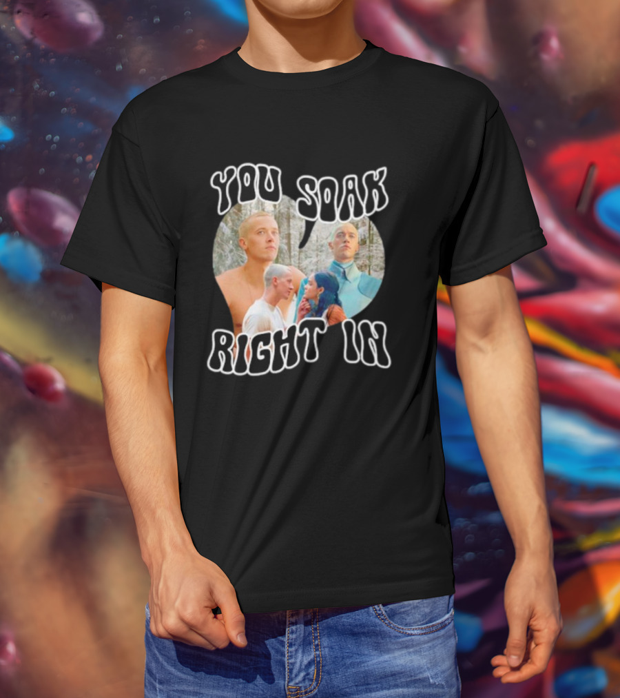 You Soak Right In Raised By Wolves Collage T-Shirt
