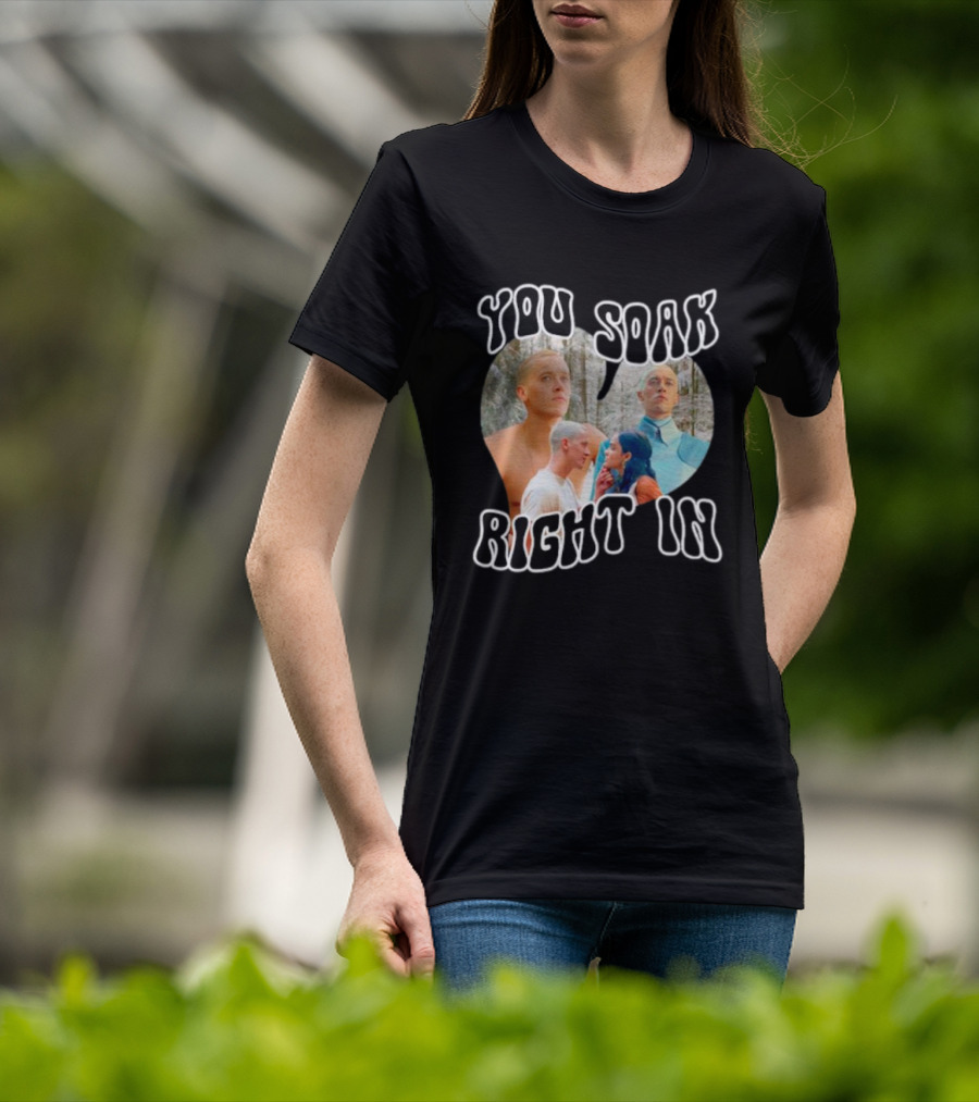 You Soak Right In Raised By Wolves Collage T-Shirt