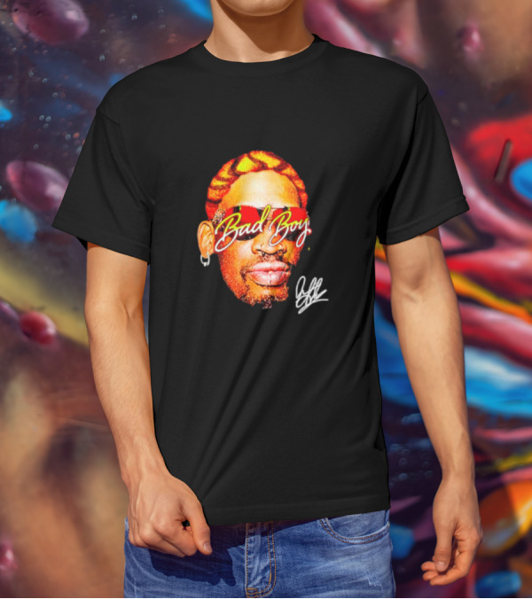 Dennis Rodman Bad Boy Signature Shades T-Shirt