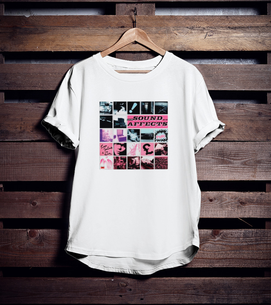 The Jam Sound Affects Album Collage Pop T-Shirt