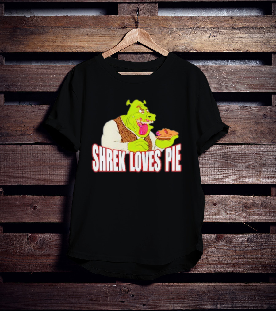 Shrek Loves Pie Ogre Eating T-Shirt