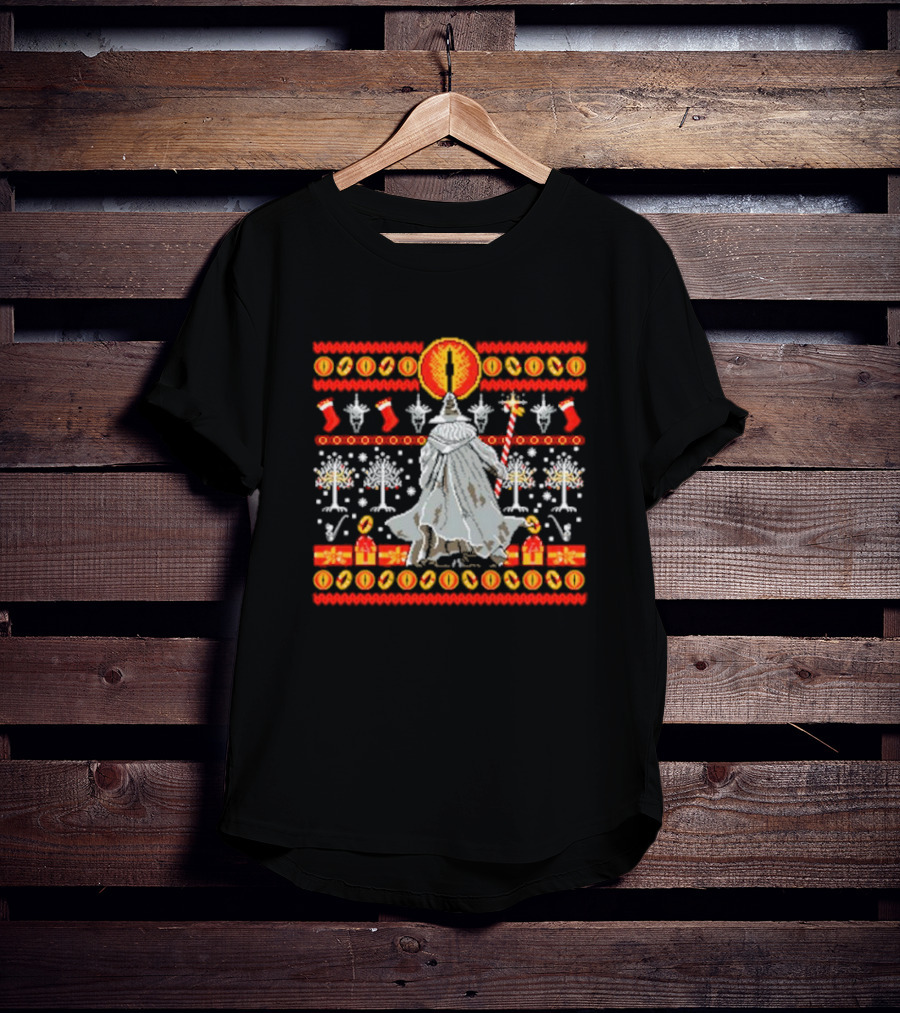 Gandalf Eye Tree Holiday T-Shirt