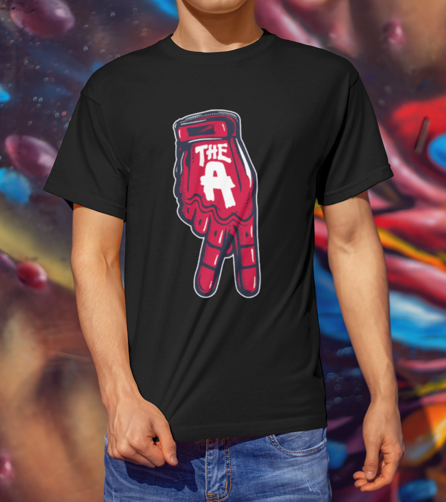 The A Foam Hand A-Town Down T-Shirt