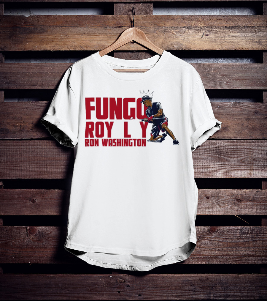 BreakingT Ron Washington Fungo Royalty Baseball King T-Shirt