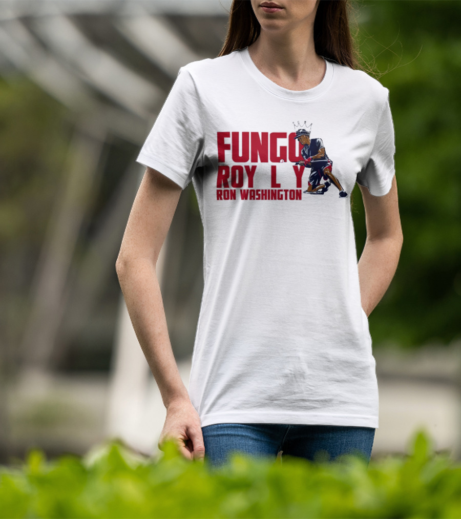 BreakingT Ron Washington Fungo Royalty Baseball King T-Shirt