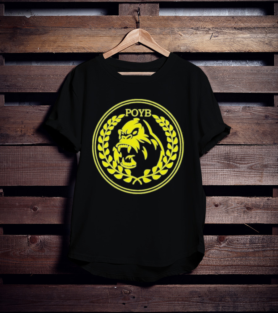 POYB Monkey Forgiato Blow USA Store Emblem T-Shirt