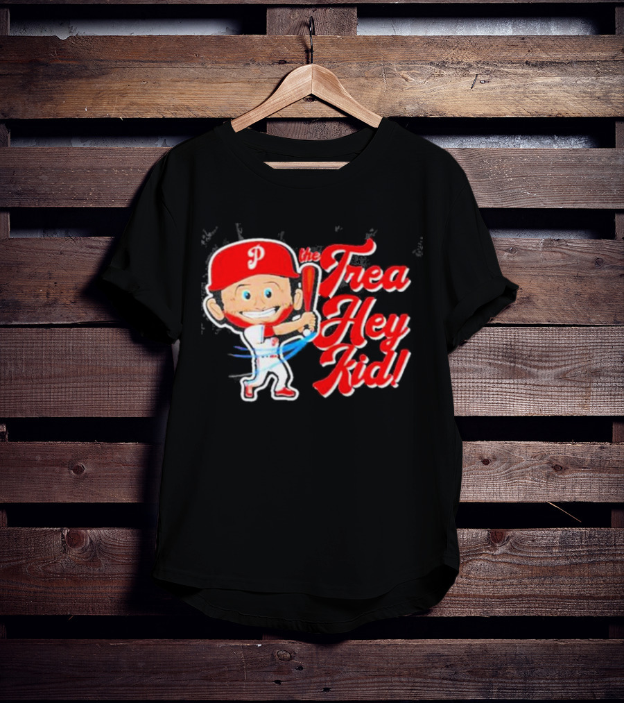 The Trea Hey Kid Philadelphia Phillies Character T-Shirt