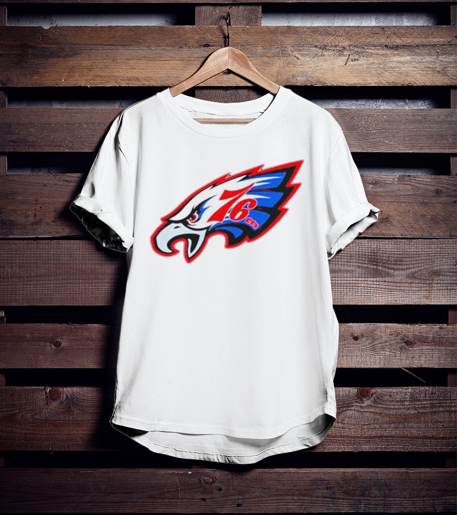 Philadelphia Eagles And 76ers Combined T-Shirt