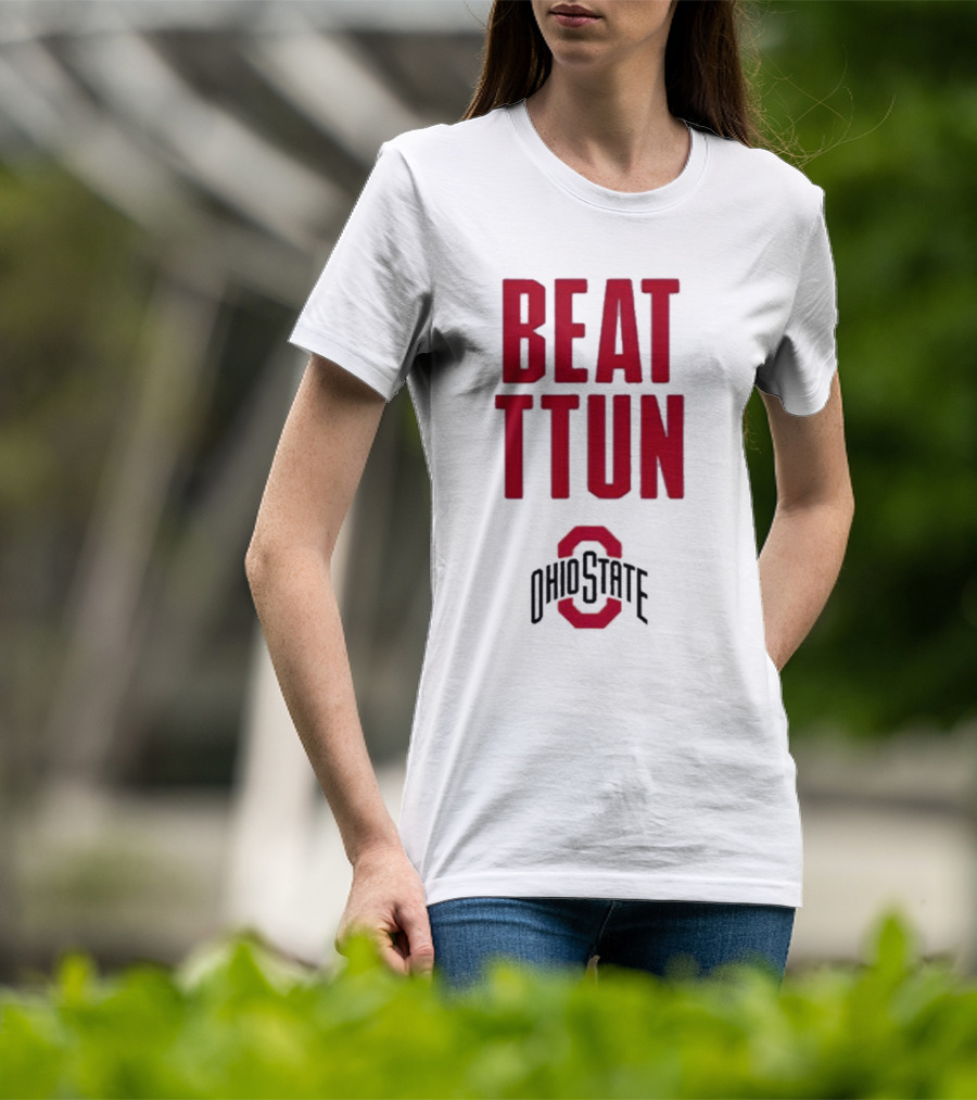 Beat TTUN Ohio State Block O T-Shirt