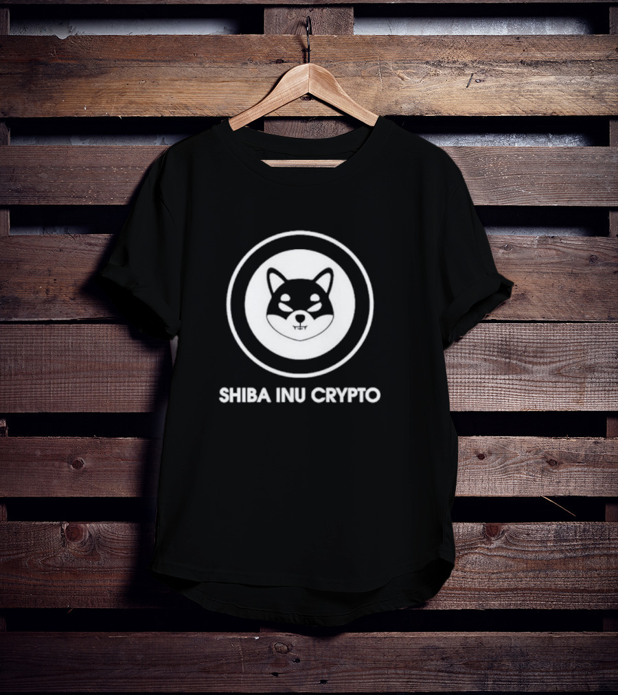 SHIBA INU CRYPTO CIRCLE FACE T-Shirt