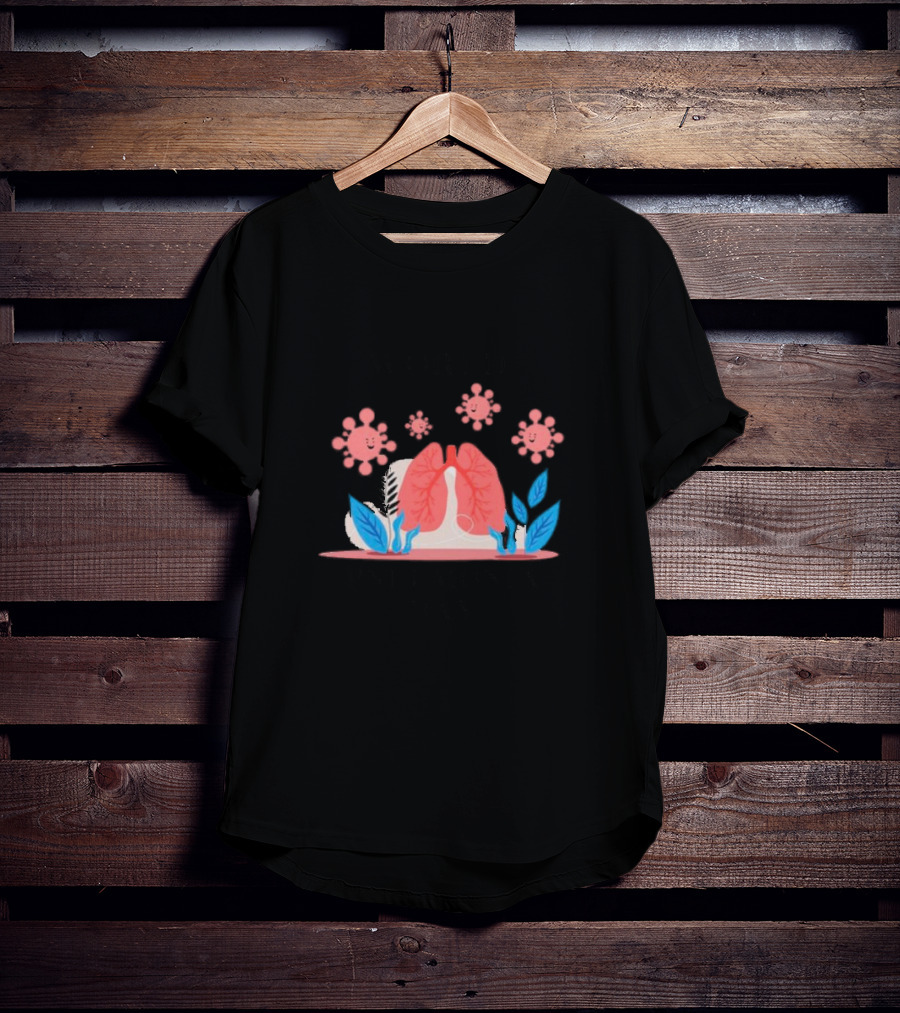 World Pneumonia Day Lungs And Germs Awareness T-Shirt