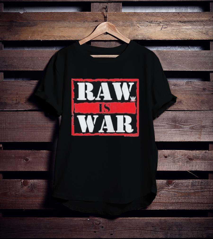 WWE Raw Is War Logo Design Ripple Junction T-Shirt