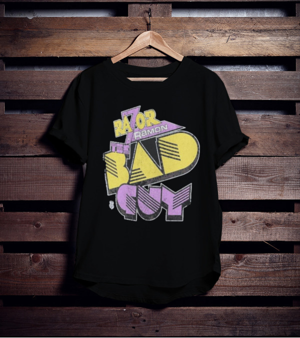 Razor Ramon The Bad Guy Ripple Junction T-Shirt