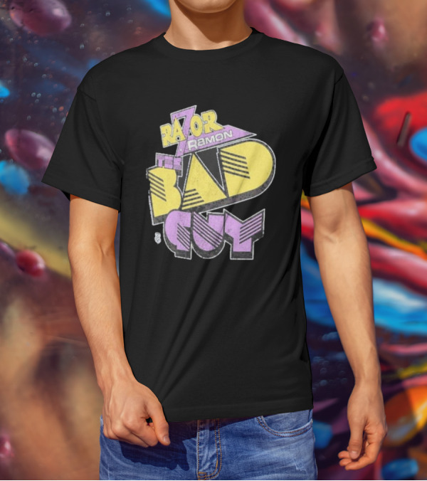Razor Ramon The Bad Guy Ripple Junction T-Shirt