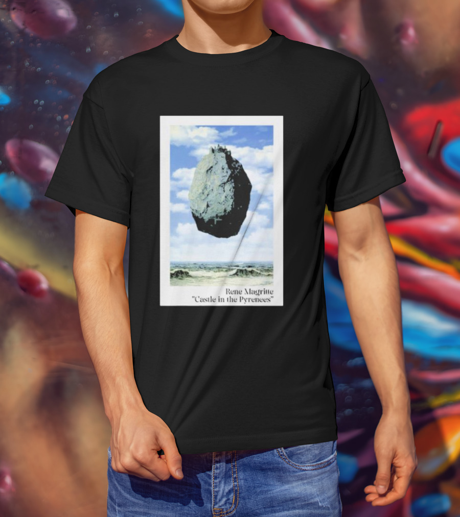 Rene Magritte Castle In The Pyrenees T-Shirt