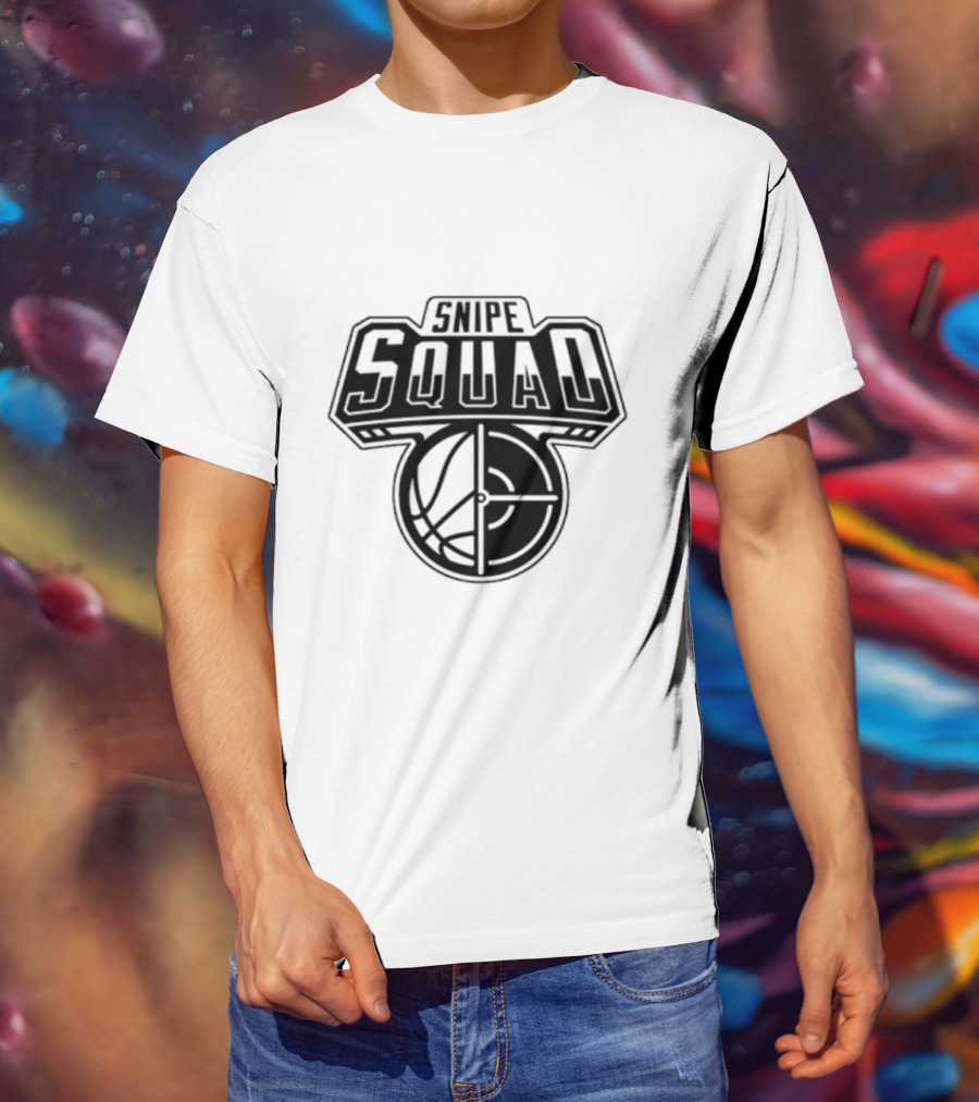 Brooklyn Nets Basketball Snipe Squad Crosshair T-Shirt