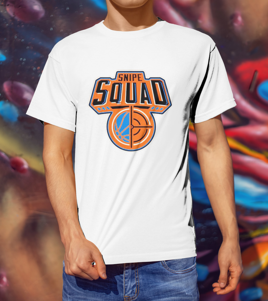 New York Knicks Snipe Squad Basketball Target T-Shirt