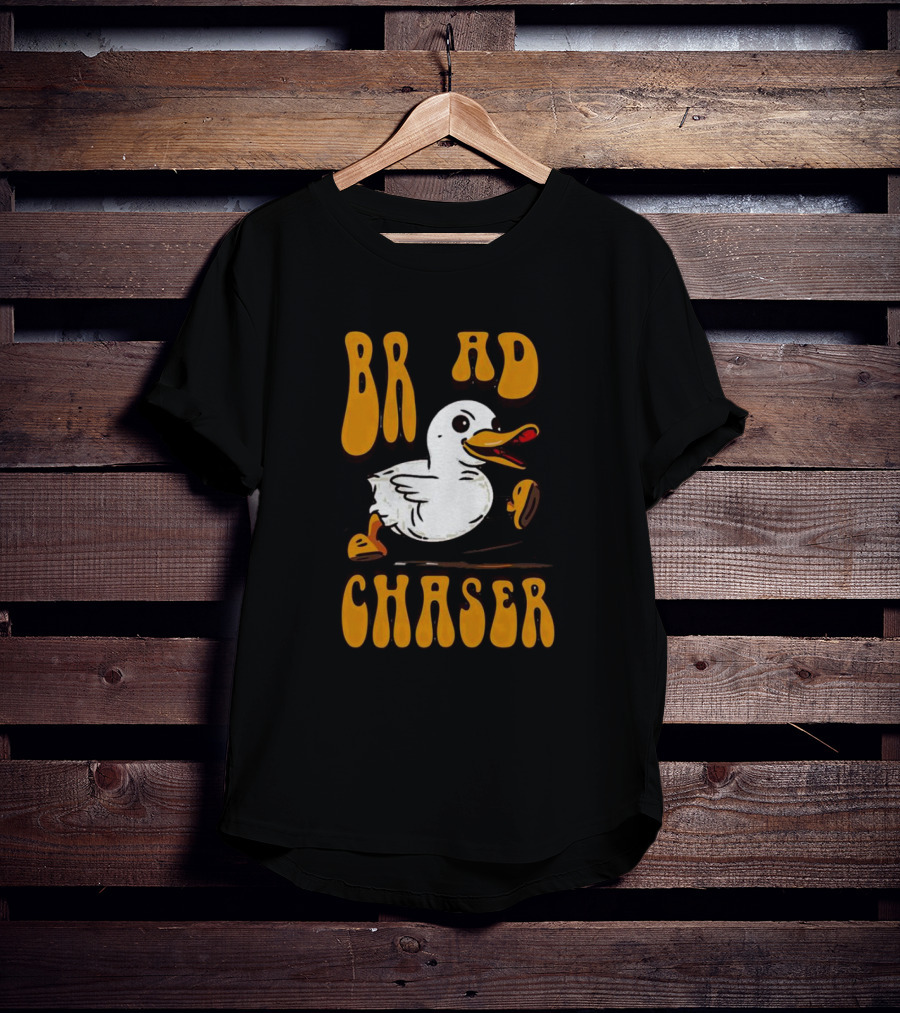BR AD Chaser Cartoon Duck Bread T-Shirt