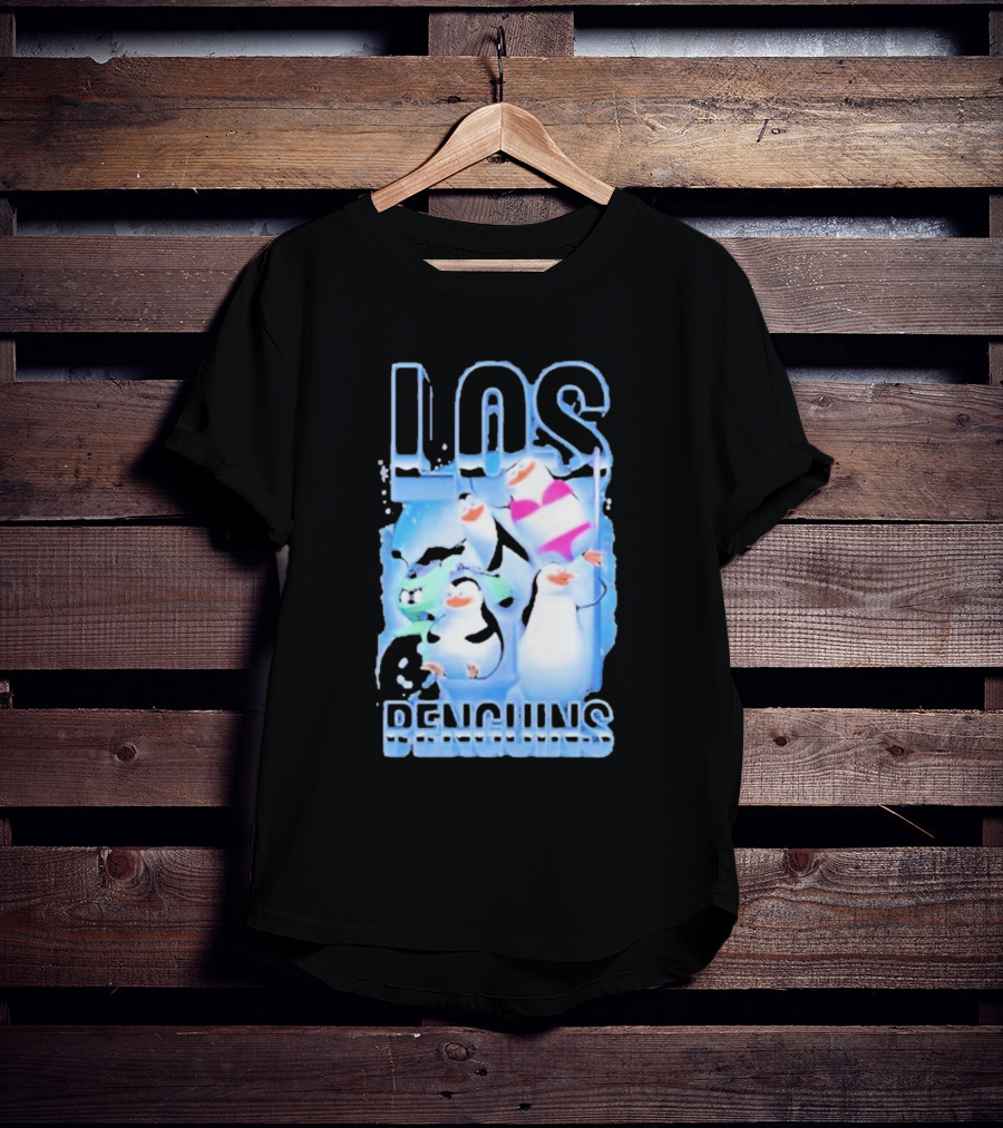 Los Penguins Animated Dancing Ice Party T-Shirt