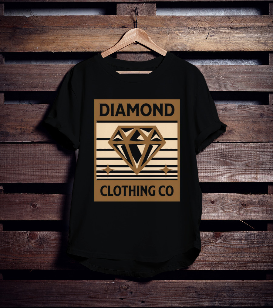 Diamond Clothing Co. Vintage Jewelry Stripes T-Shirt
