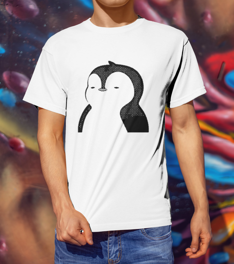 Luca Netz Penguin Chic Noir T-Shirt